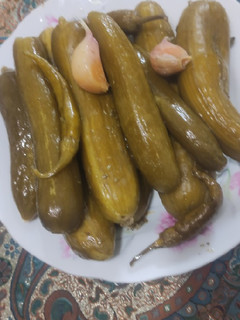 عکسی از دستور خیارشور ترد و خوشمزه