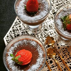 Quick chocolate pudding A picture of Quick chocolate pudding.