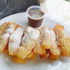A picture of Churros.
