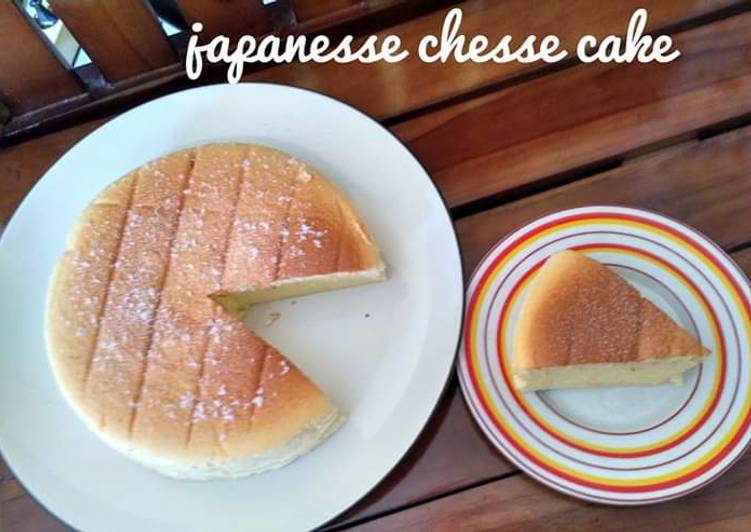 Rahasia Bikin Japanese cheese cake, Enak