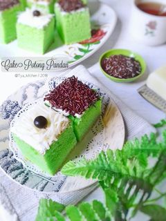 Foto resep Cake Potong Pandan