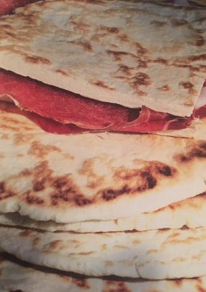 Foto di Piadina al prosciutto! La merenda di Vittoria 😍
