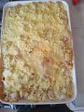Macarrones con queso al horno