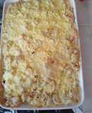 Macarrones con queso al horno