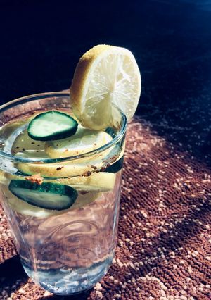 صورة لوصفة ماء الديتوكس Detox water🥒🍋