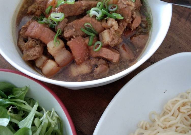 Resep Mie Babi Kecap (Pork in Sweet Sauce Noodle), Sempurna