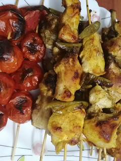 عکسی از دستور جوجه کباب تابه ای