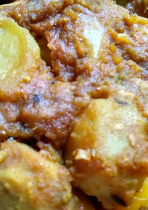 গাঠি কচুর দম রেসিপির প্রধান ছবি