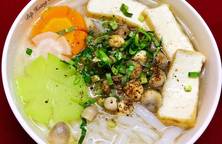 Bánh Canh Gõ Tay Nấu Chay