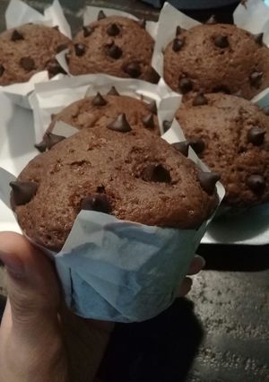 Una foto de Muffins de chocolate