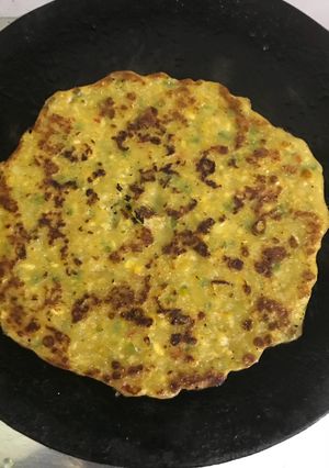A picture of Shimla corn chilla.