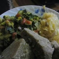 A picture of Black pepper kachumbari.