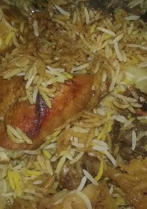 صورة لوصفة زربيان دجاج الطعم حكاية