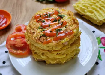 Resep Mudah Omelet Mie Nikmat Lezat