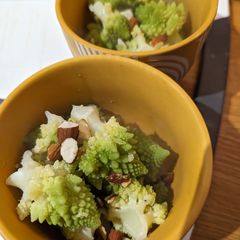 A picture of Romanesco side salad.