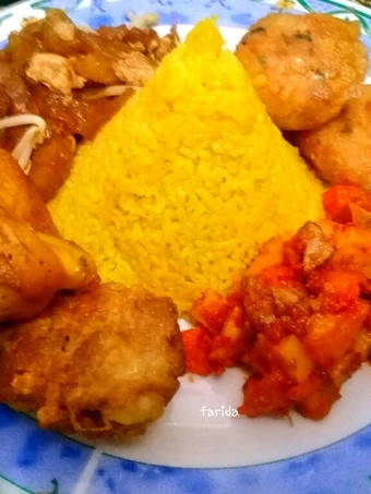 Cara Mudah Membuat Resep  Nasi Kuning Gurih Simpel (magic jar) yang Lezat Sekali, Bikin Ketagihan