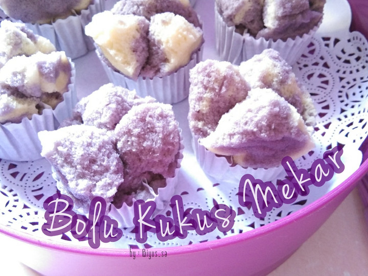 Cara Gampang Membuat Bolu Kukus Mekar (metode all in one), Menggugah Selera