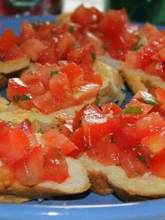 Egyszerű Bruschetta recept fotója