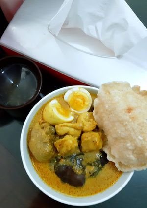 Foto resep Bubur Aci Kawung Gulai Ayam Pedas