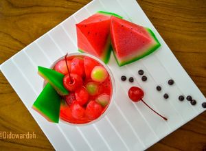 Foto resep Puding Semangka Anti Gagal