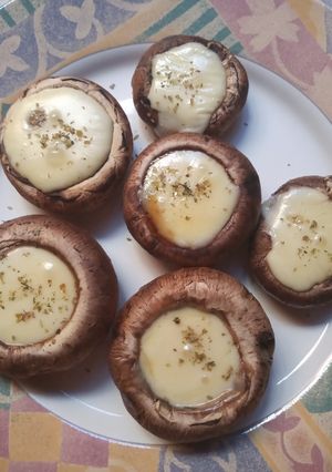 Una foto de Champiñones sabrosones