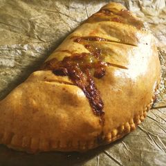 A picture of Sourdough beef and cheddar pasties.
