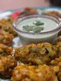 Corn pakoras