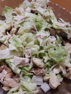 Una foto de Ensalada Cesar fácil y rica