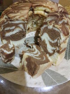Foto resep Zebra cake putel
