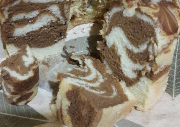 Zebra cake putel