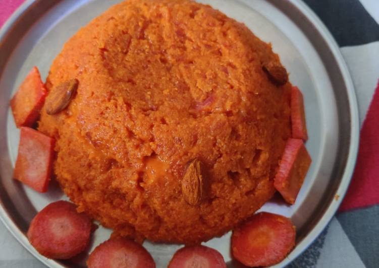 How to Make Homemade Carrot halwa
