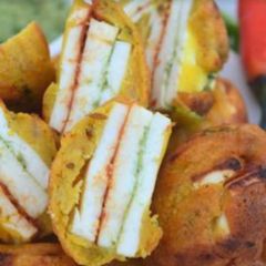 Crunchy Paan paneer tiranga blast A picture of Crunchy Paan paneer tiranga blast.