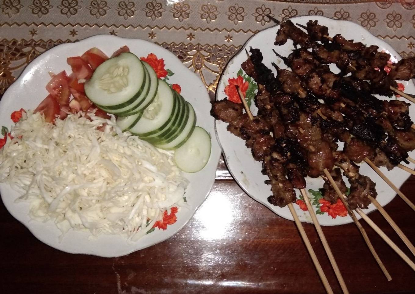 Sate kambing menu wajib idul adha