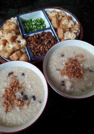 Foto resep 37. Bubur Ayam Jamur