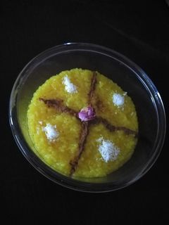 عکسی از دستور شله زرد