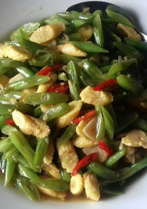Foto resep Tumis Buncis campur babycorn