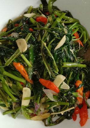 Foto resep Tumis kangkung pedas🌶️