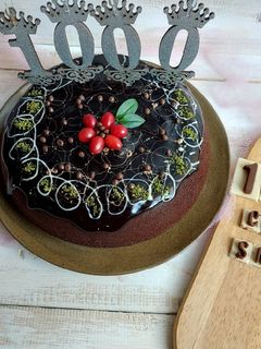 عکسی از دستور کیک کاکائویی نسکافه ای