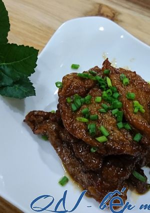 Hình của món Chả cá rim mặn ngọt.