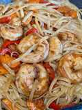 Spicy Takeout-Style Kung Pao Shrimp Pasta