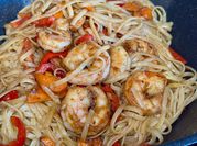 A picture of spaghetti cornstarch