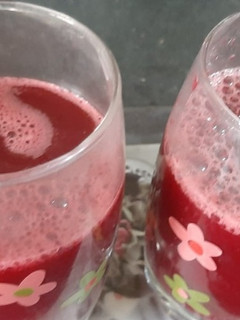 A picture of Carrot Beetroot Juice.