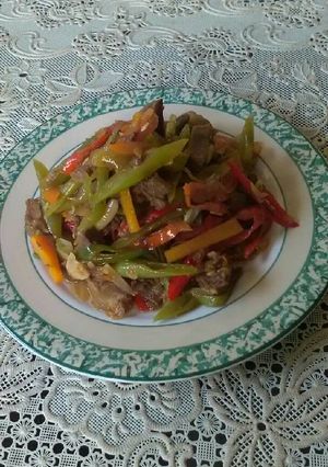 Foto resep Oseng Sayur Daging Sapi