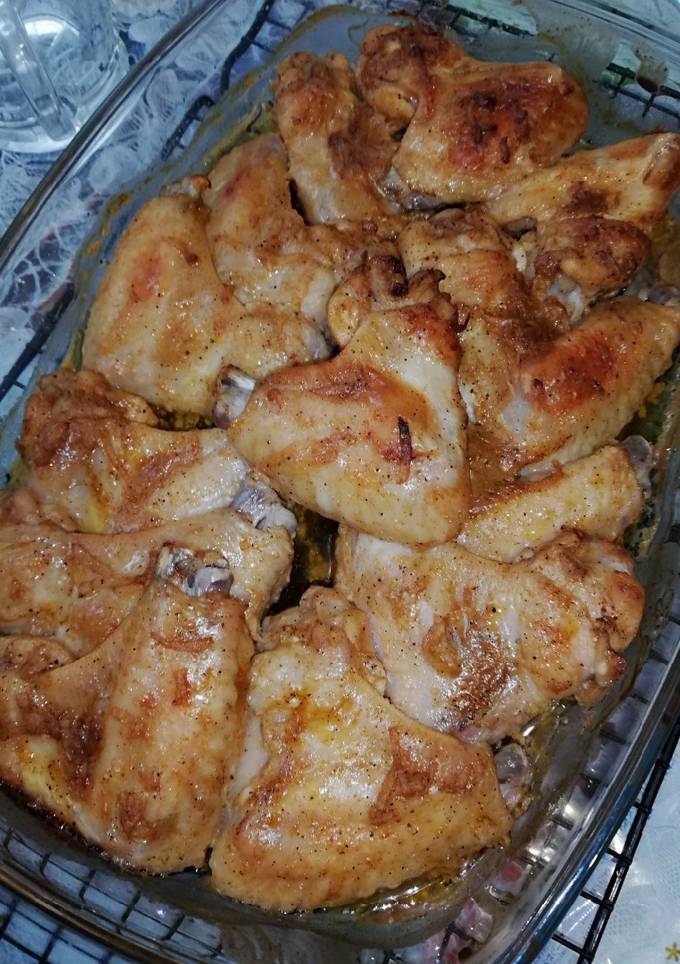 Курячі крильця в апельсиновому маринаді