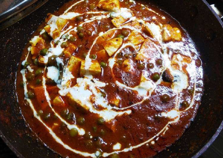 How to Make Restaurent style Matar paneer in 18 Minutes at Home