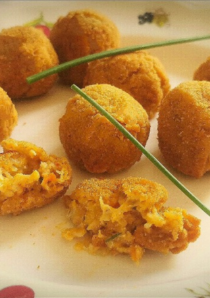 Una foto de Croquetas de Txangurro a la Donostiarra