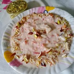Gajrella-gajar ki kheer A picture of Gajrella-gajar ki kheer.