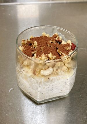 椰奶隔夜燕麥杯 的食譜成品照片