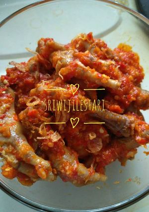 Foto resep Ceker ayam rica-rica