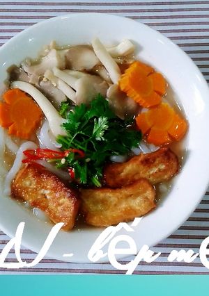 Hình của món Bánh Canh Chay.